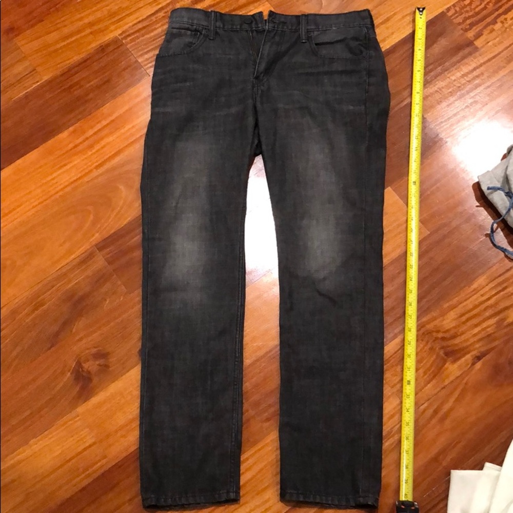 Levi’s men’s 511 black denim jeans 32x32